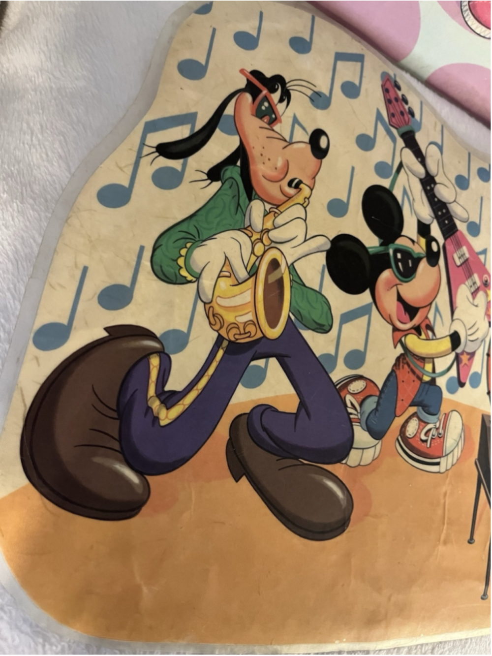 Vintage Disney Mickey Mouse Donald Duck Activity Placemats 1980S SET OF 2 SEE - Picture 12 of 16